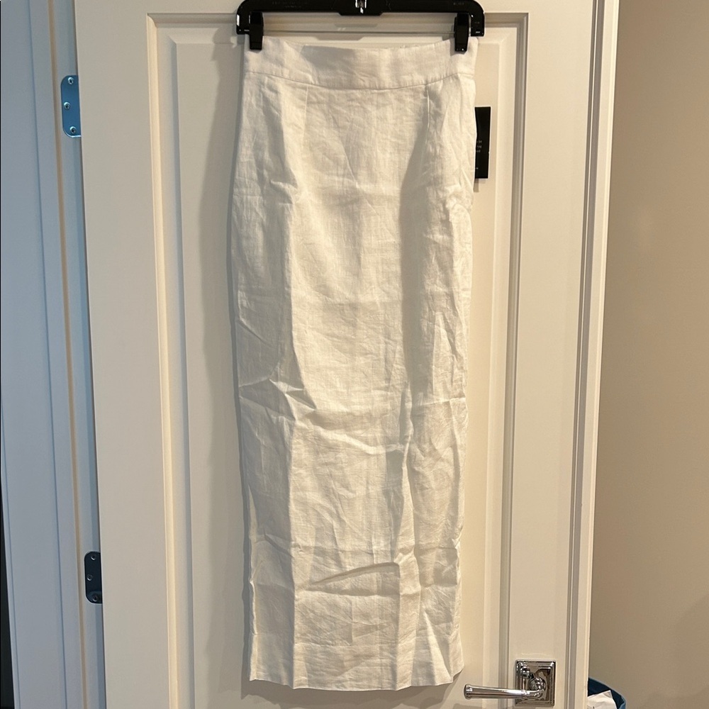 Posse Crisp White Pencil Skirt